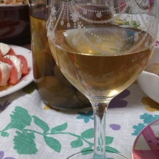 サッパリ！飲みやすい✩手作り・白ワイン梅酒